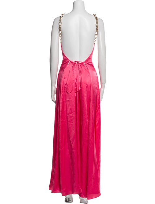 Cult Gaia Silk Long Dress