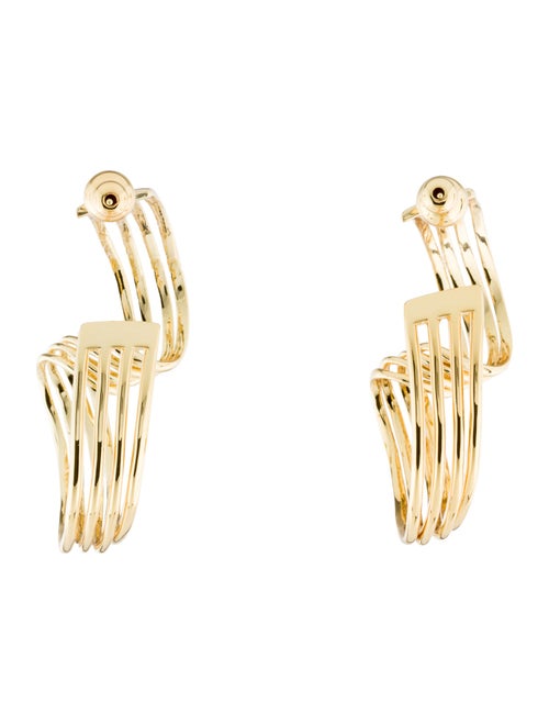 Cult Gaia Ida Sculptural Hoop Earrings