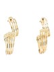Cult Gaia Ida Sculptural Hoop Earrings