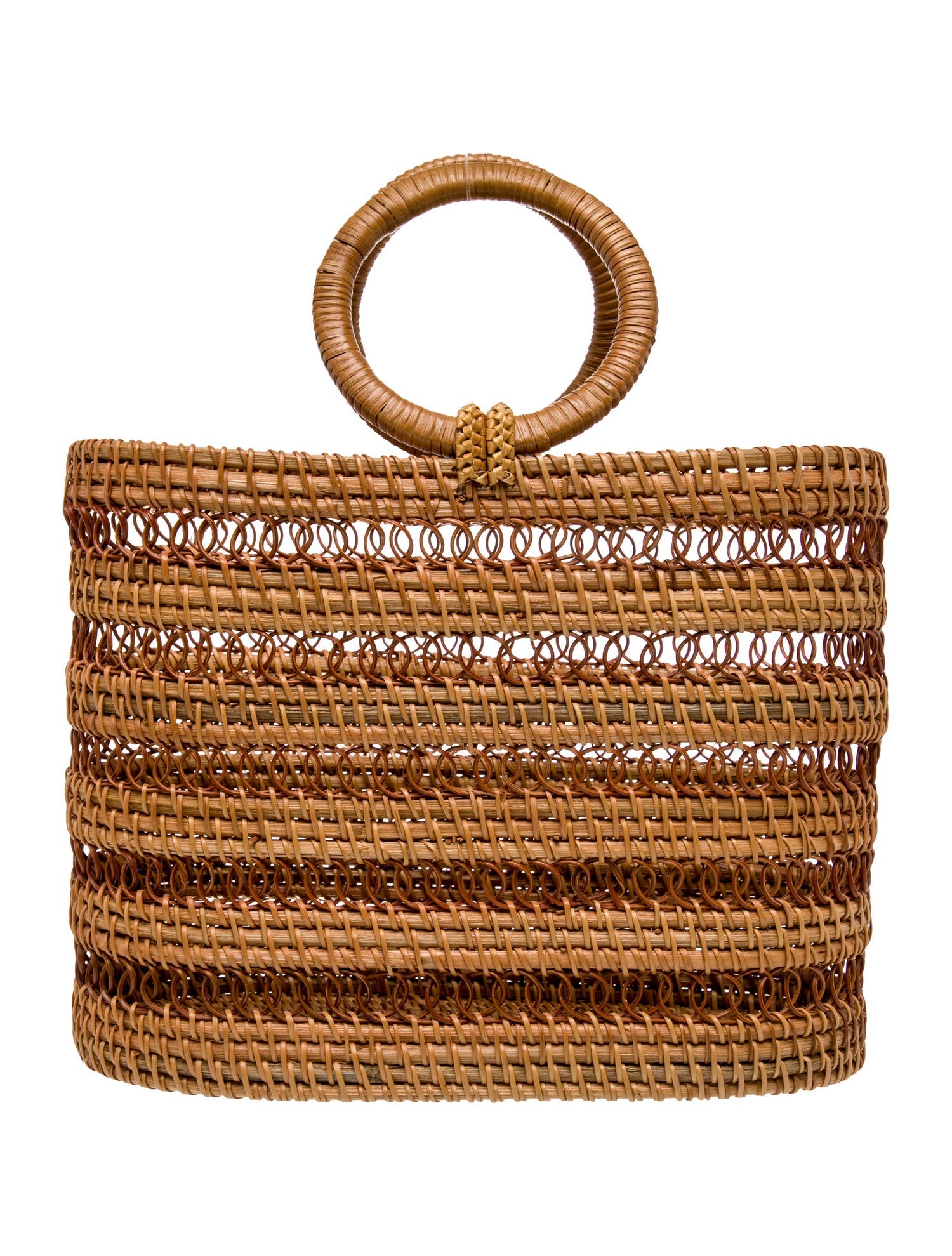 Cult Gaia Bamboo Top Handle Bag