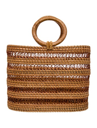 Cult Gaia Bamboo Top Handle Bag