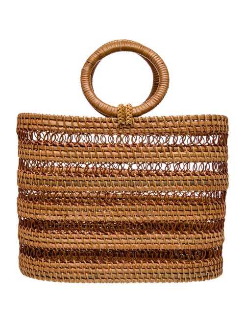 Cult Gaia Bamboo Top Handle Bag