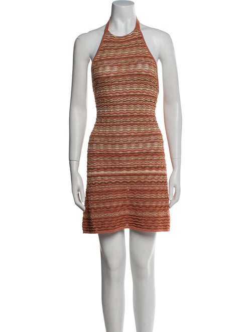 Cult Gaia Striped Mini Dress