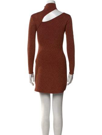 Cult Gaia Turtleneck Mini Dress