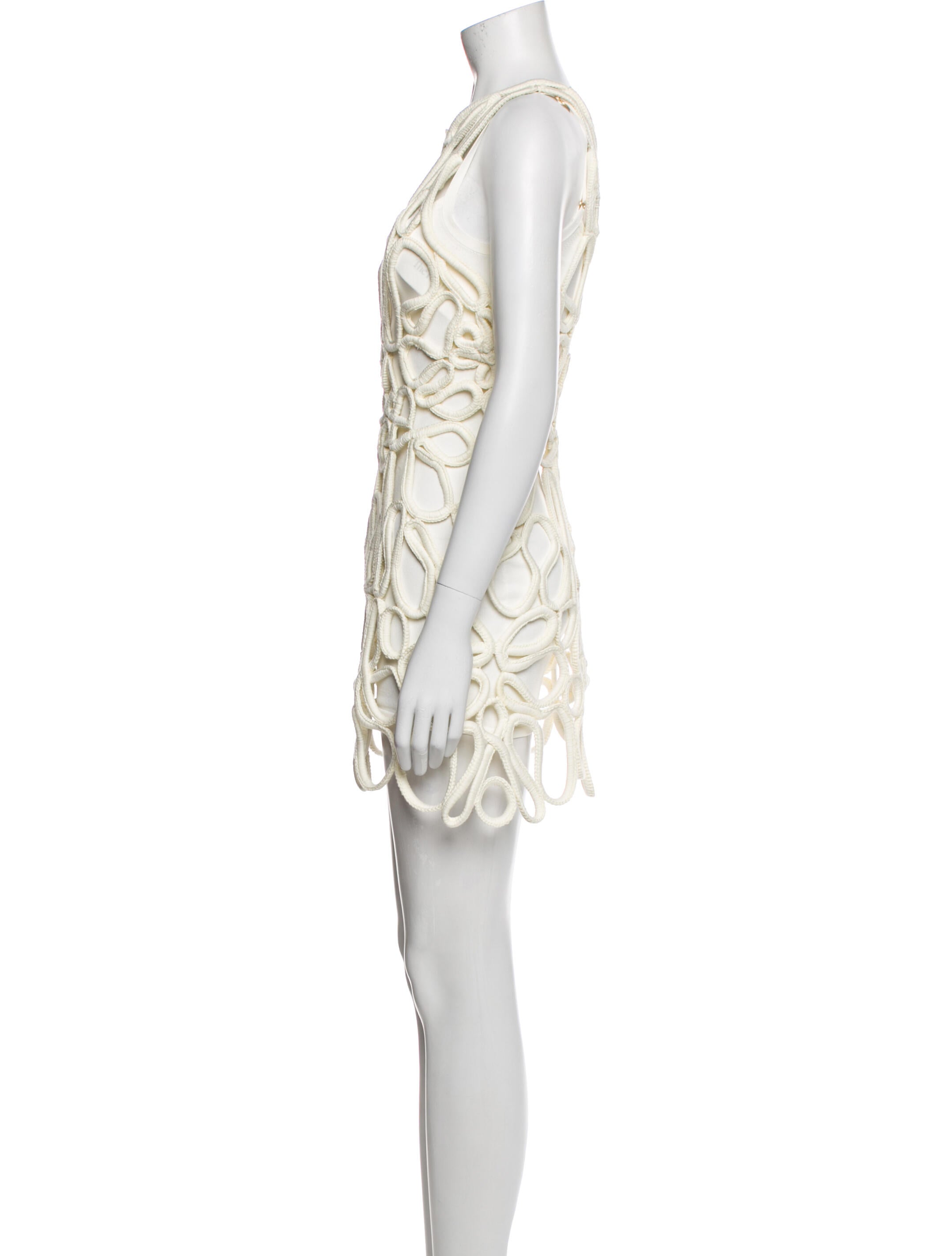 Cult Gaia Lace Pattern Cutout Accent Set