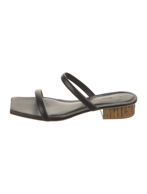 Cult Gaia Leather Slides