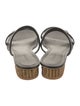 Cult Gaia Leather Slides
