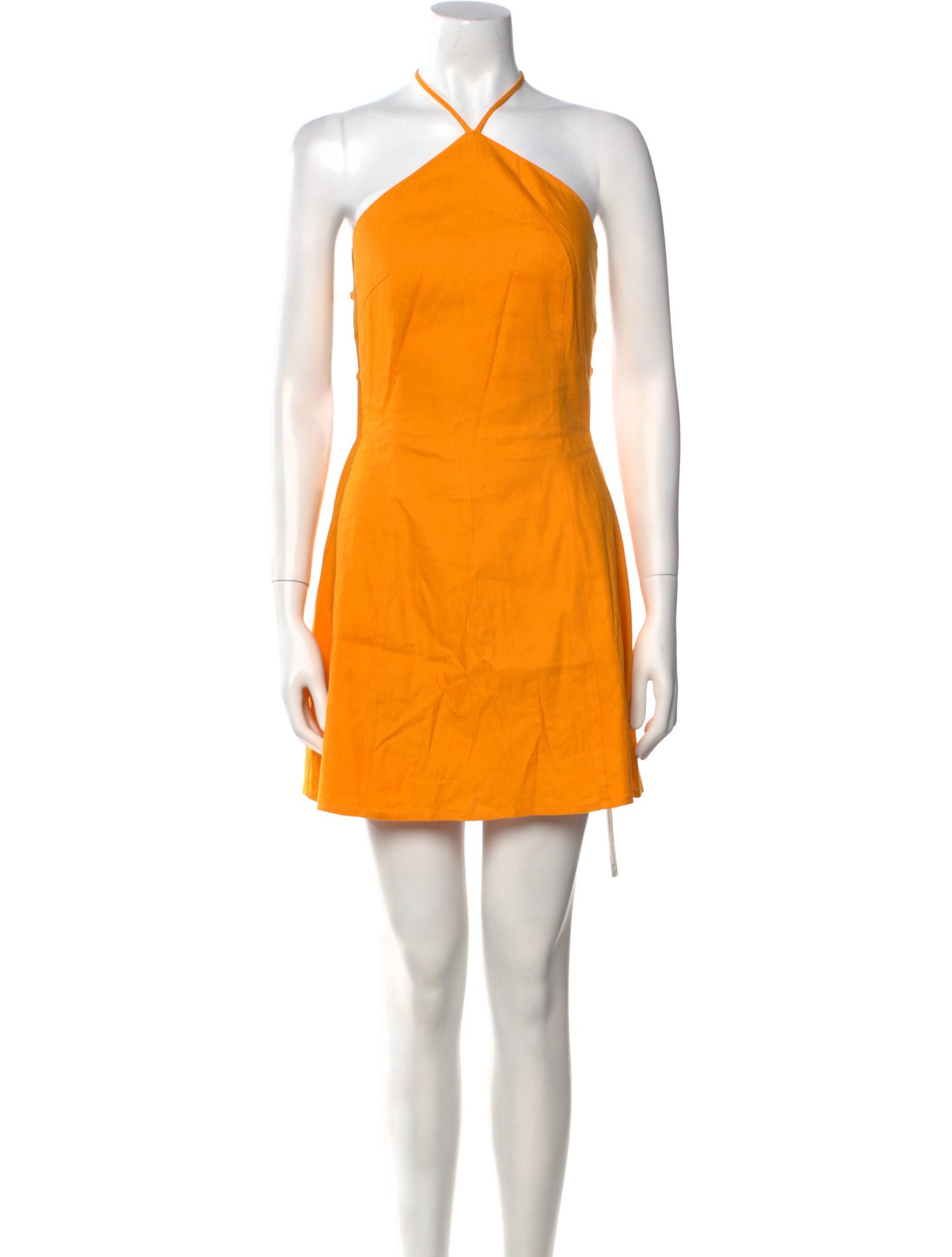 Cult Gaia Halterneck Mini Dress