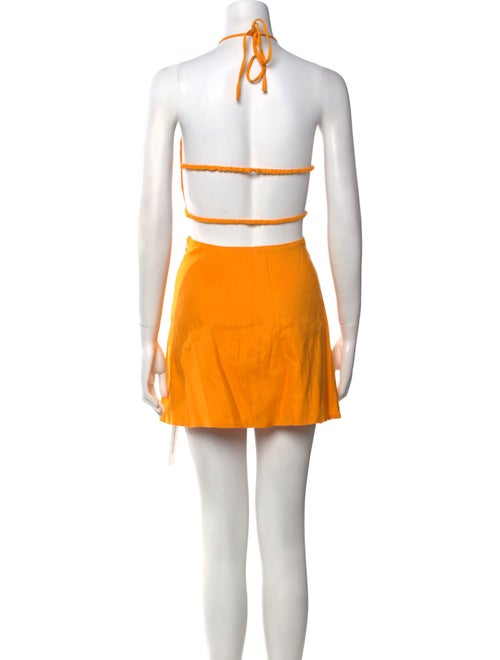 Cult Gaia Halterneck Mini Dress