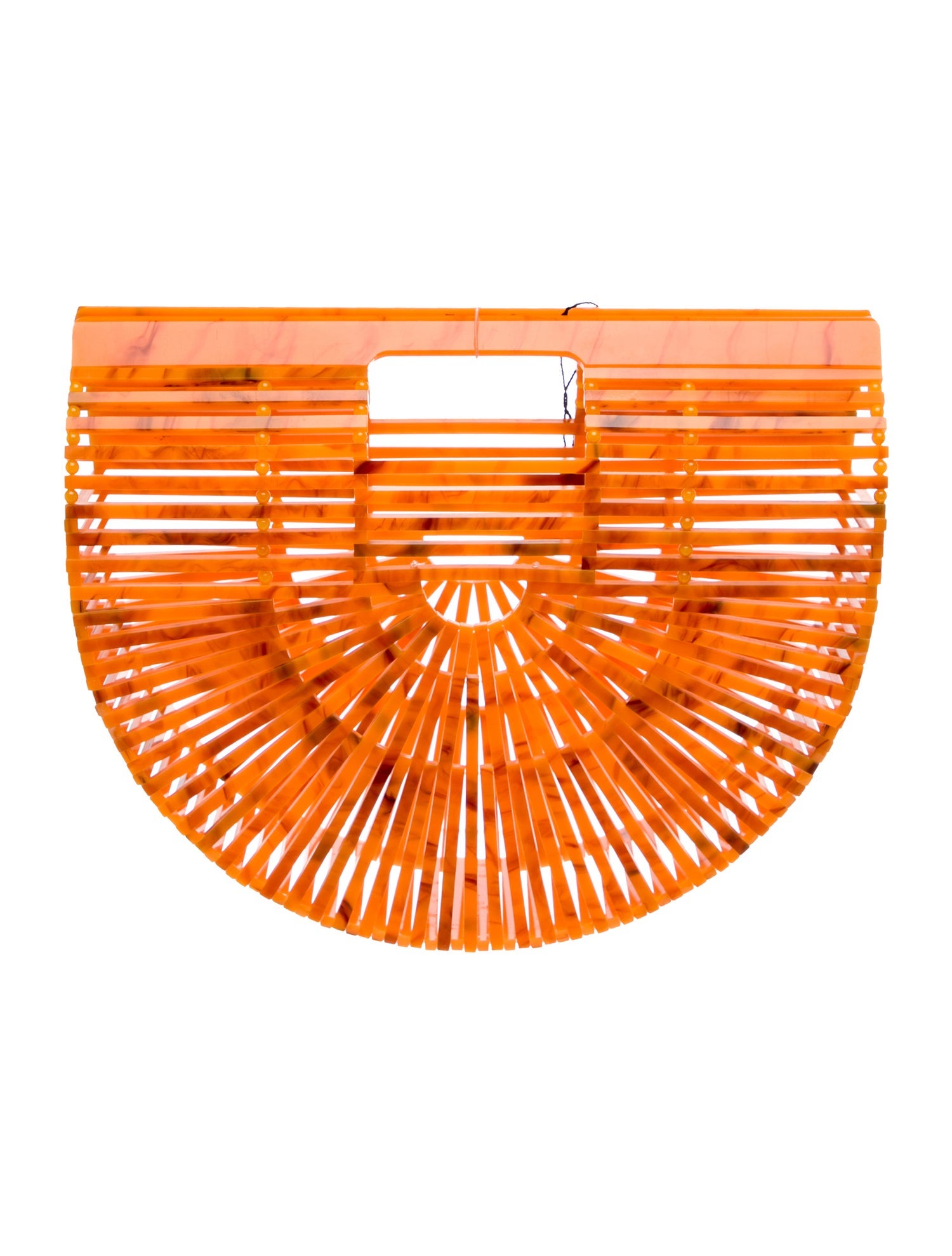 Cult Gaia Acrylic Top Handle Bag