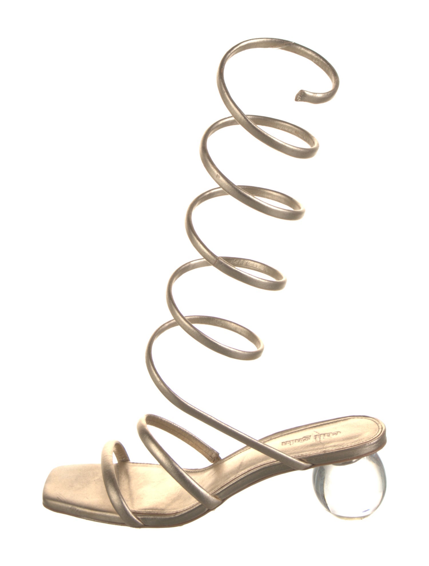 Cult Gaia Leather Gladiator Sandals