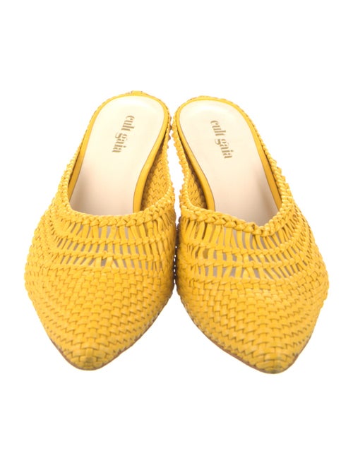 Cult Gaia Braided Accents Mules