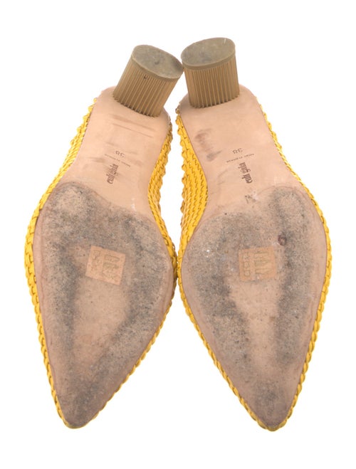 Cult Gaia Braided Accents Mules