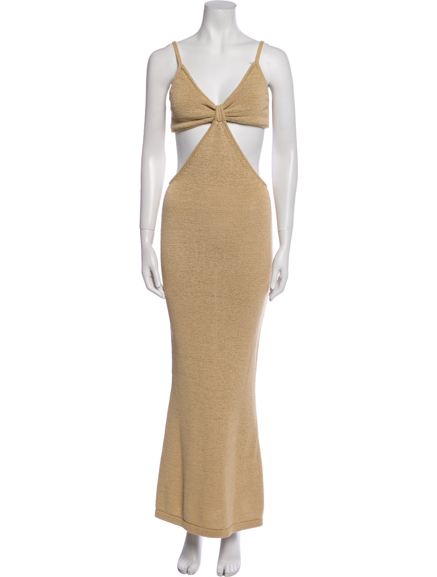 Cult Gaia Printed Long Dress