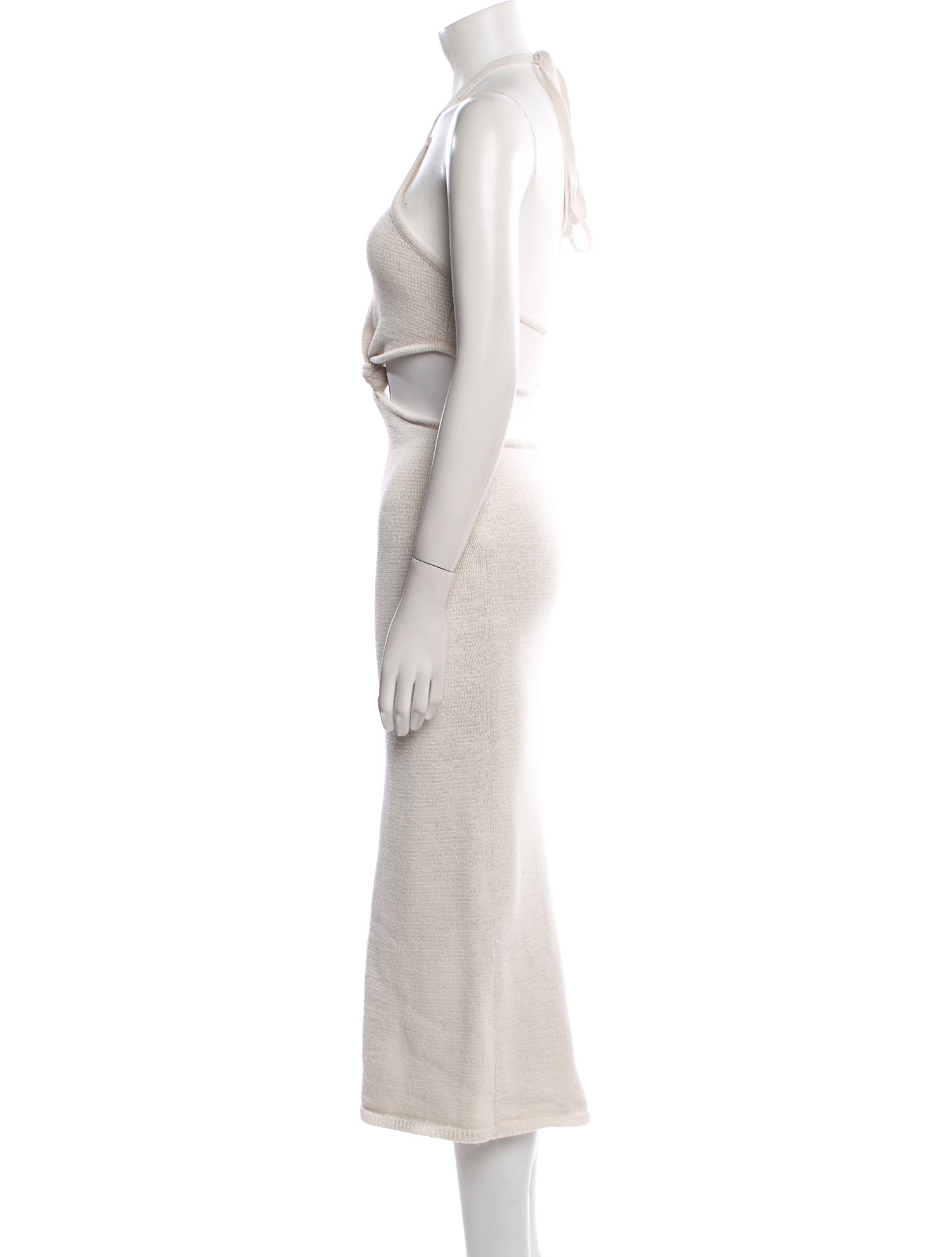 Cult Gaia Halterneck Long Dress