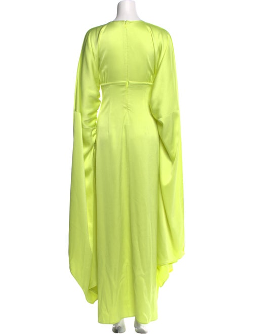 Cult Gaia V-Neck Long Dress