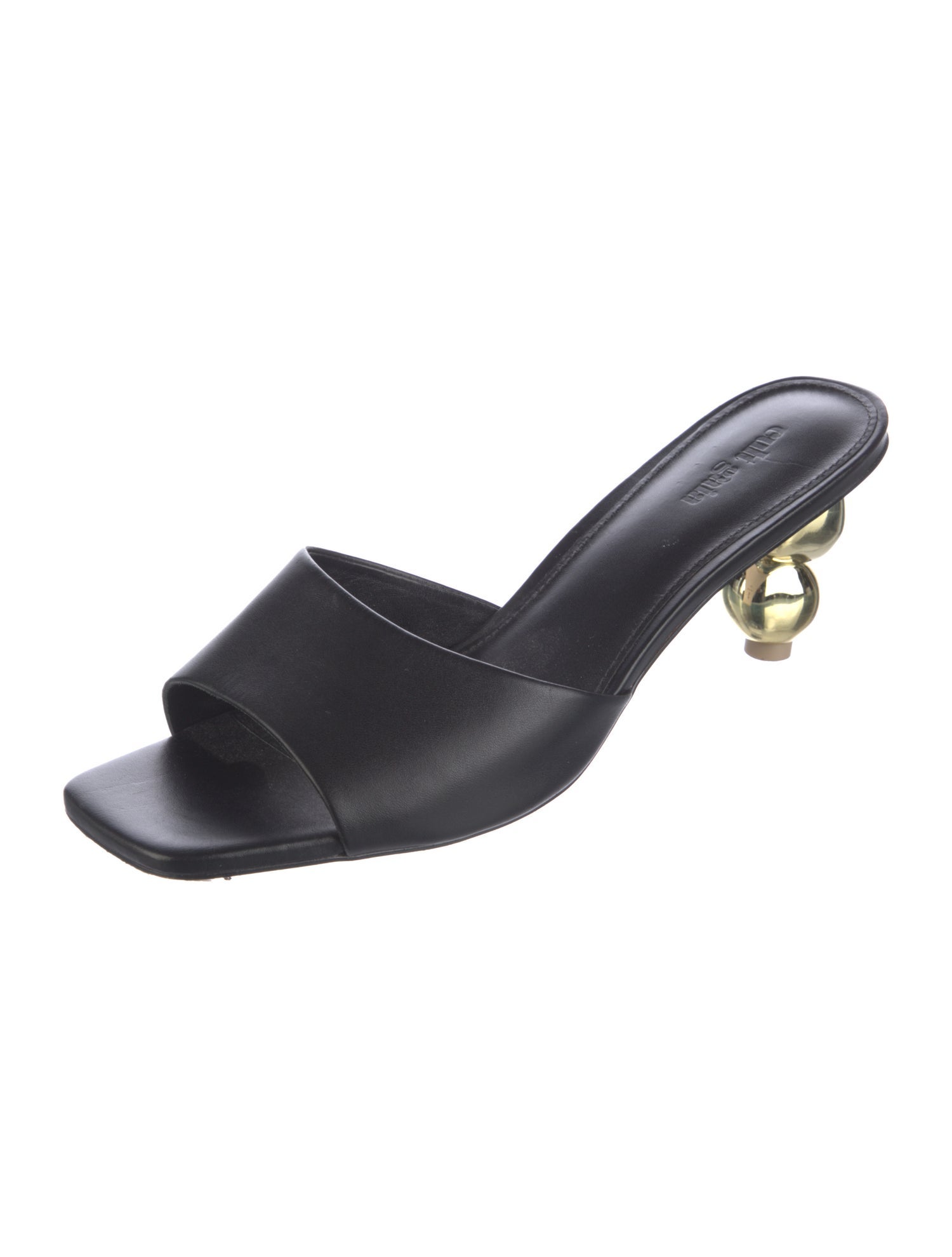 Cult Gaia Leather Slides