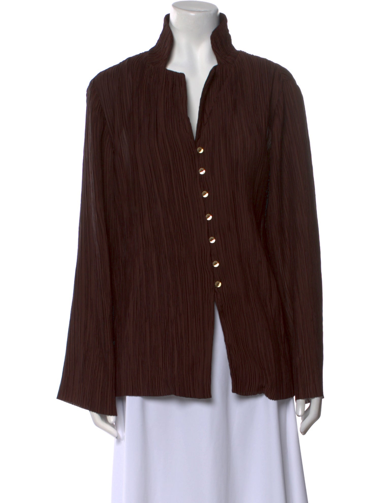 Cult Gaia V-Neck Long Sleeve Blouse w/ Tags