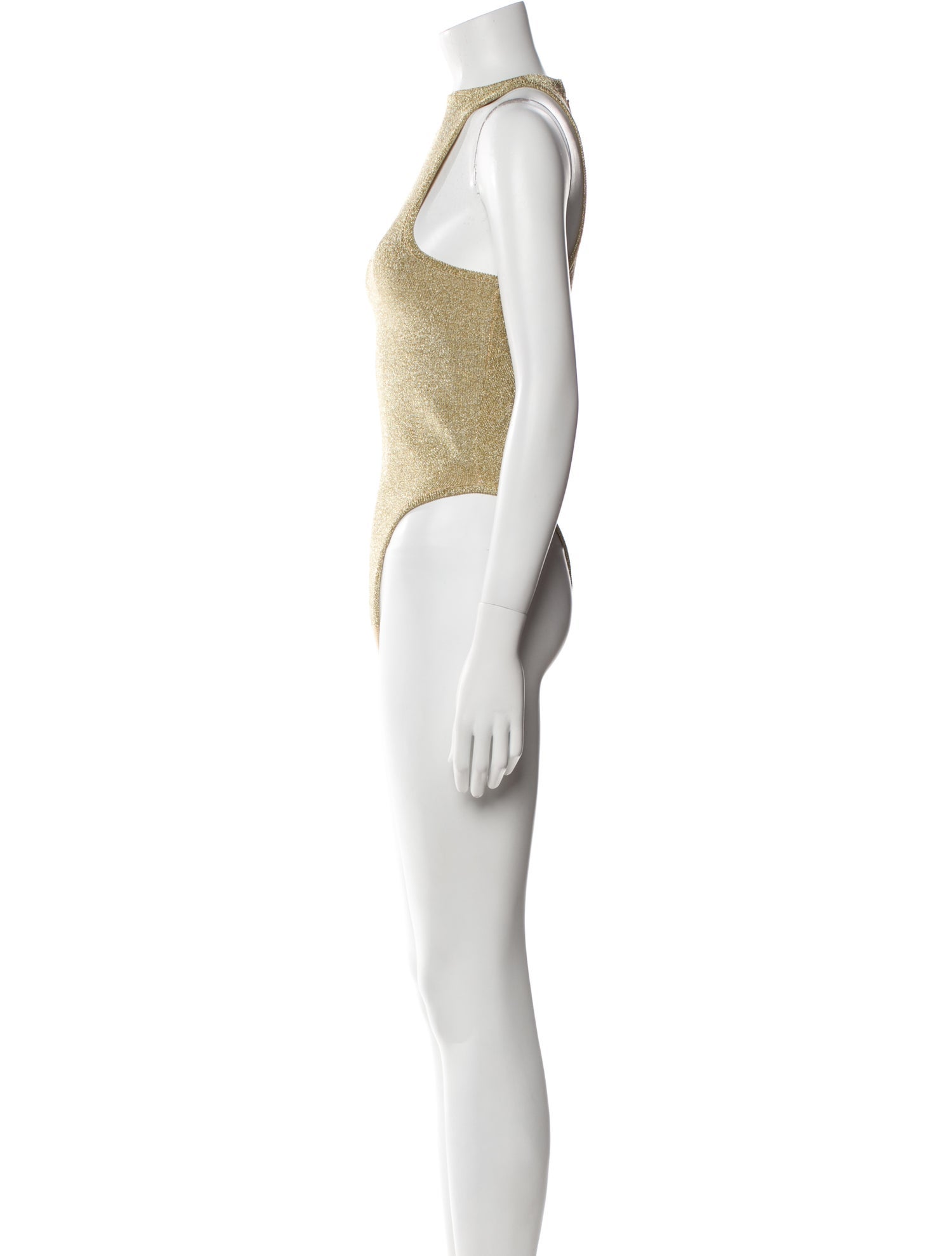 Cult Gaia Square Neckline Sleeveless Bodysuit w/ Tags