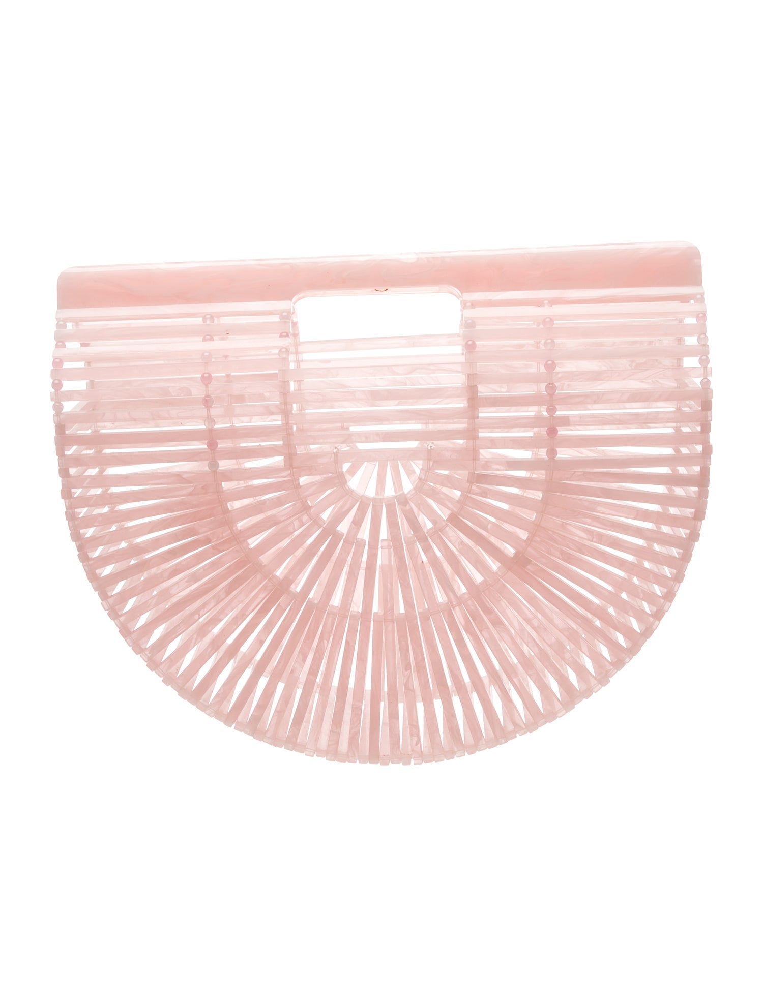 Cult Gaia Acrylic Top Handle Bag