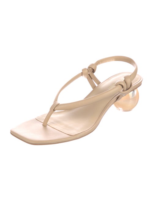 Cult Gaia Leather Slingback Sandals