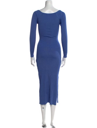 Cult Gaia V-Neck Midi Length Dress