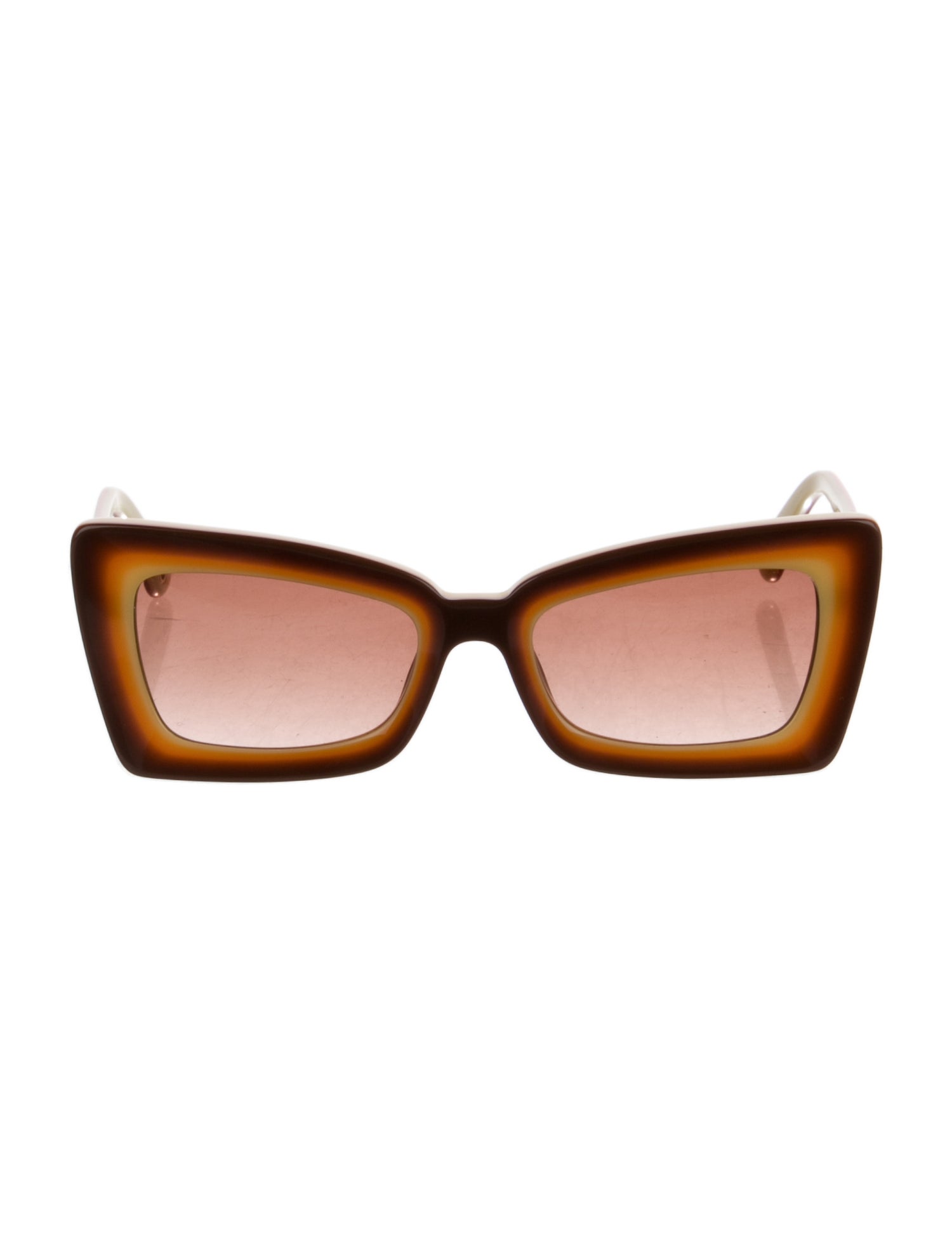 Cult Gaia Square Gradient Sunglasses