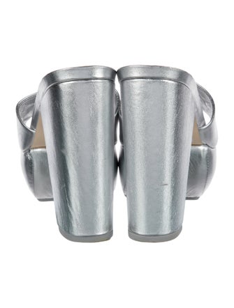 Cult Gaia Leather Slides