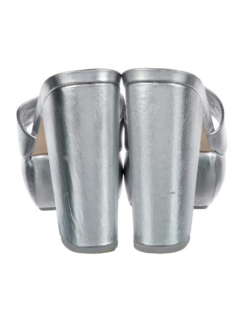 Cult Gaia Leather Slides