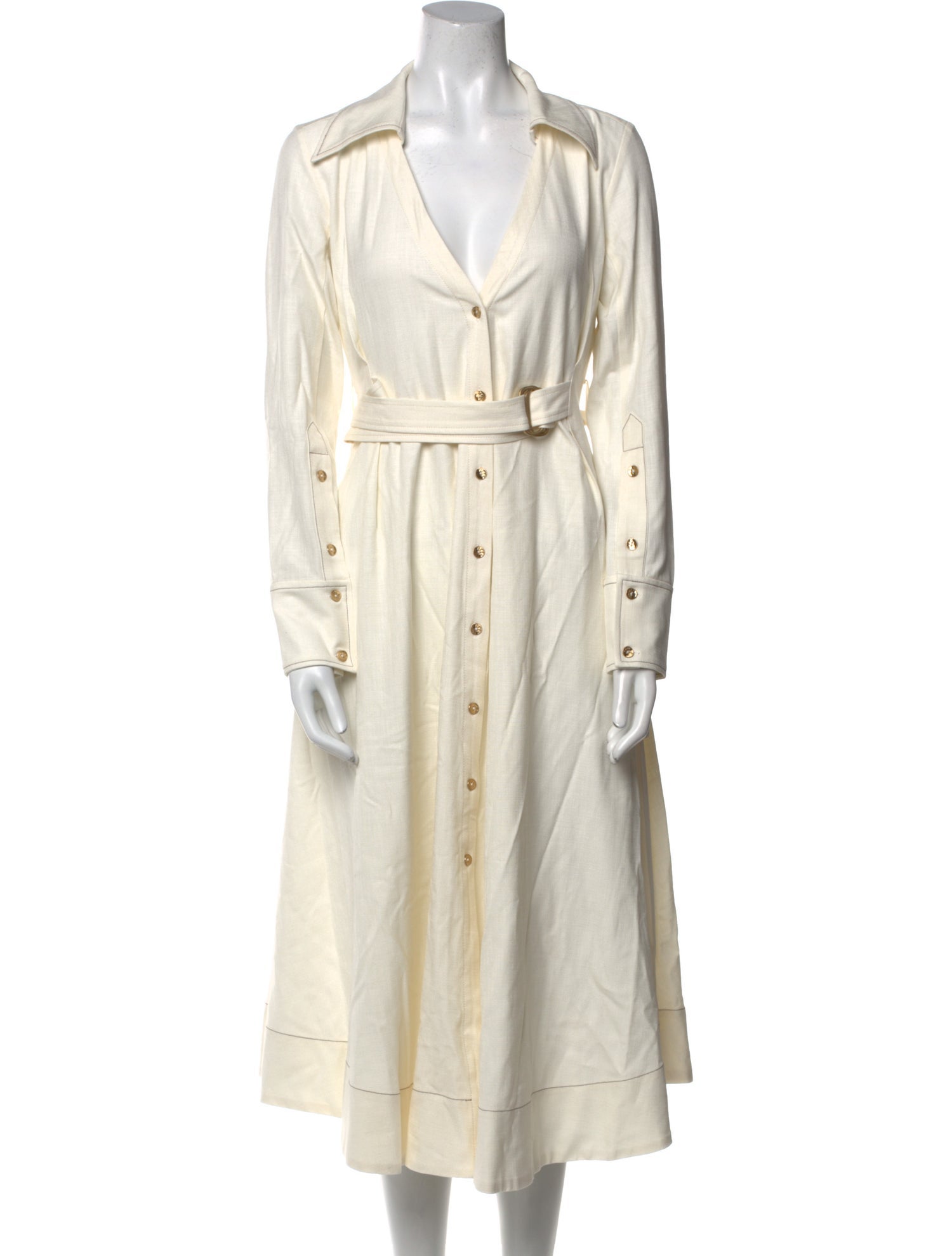 Cult Gaia V-Neck Midi Length Dress w/ Tags