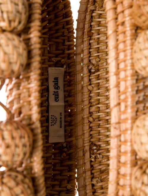 Cult Gaia Wicker Minaudière