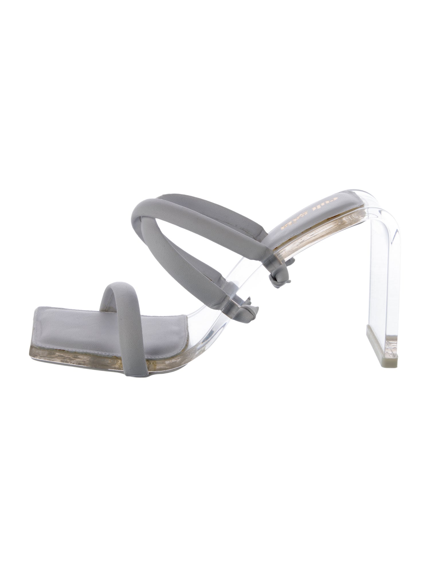 Cult Gaia Leather Slides