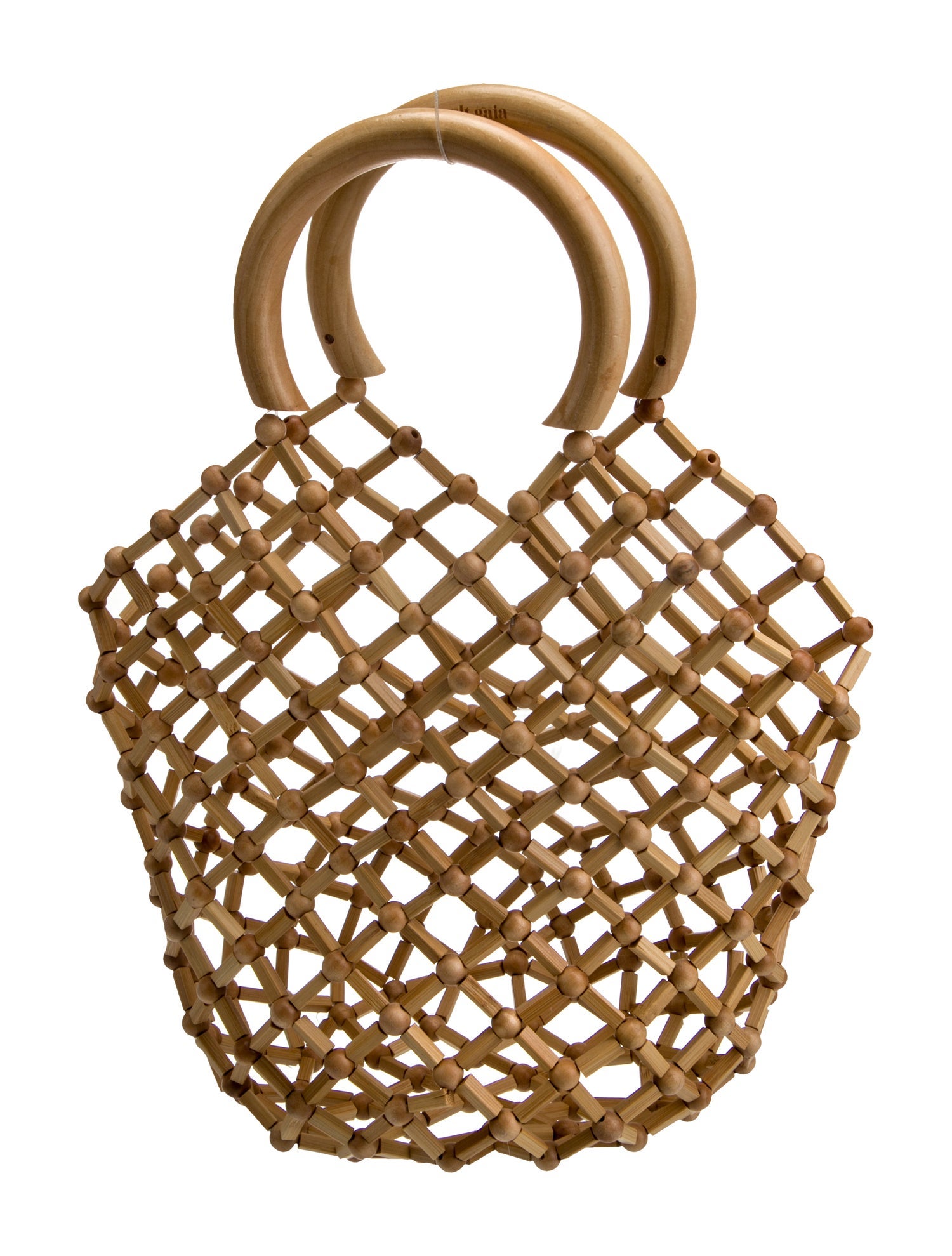 Cult Gaia Bamboo Top Handle Bag