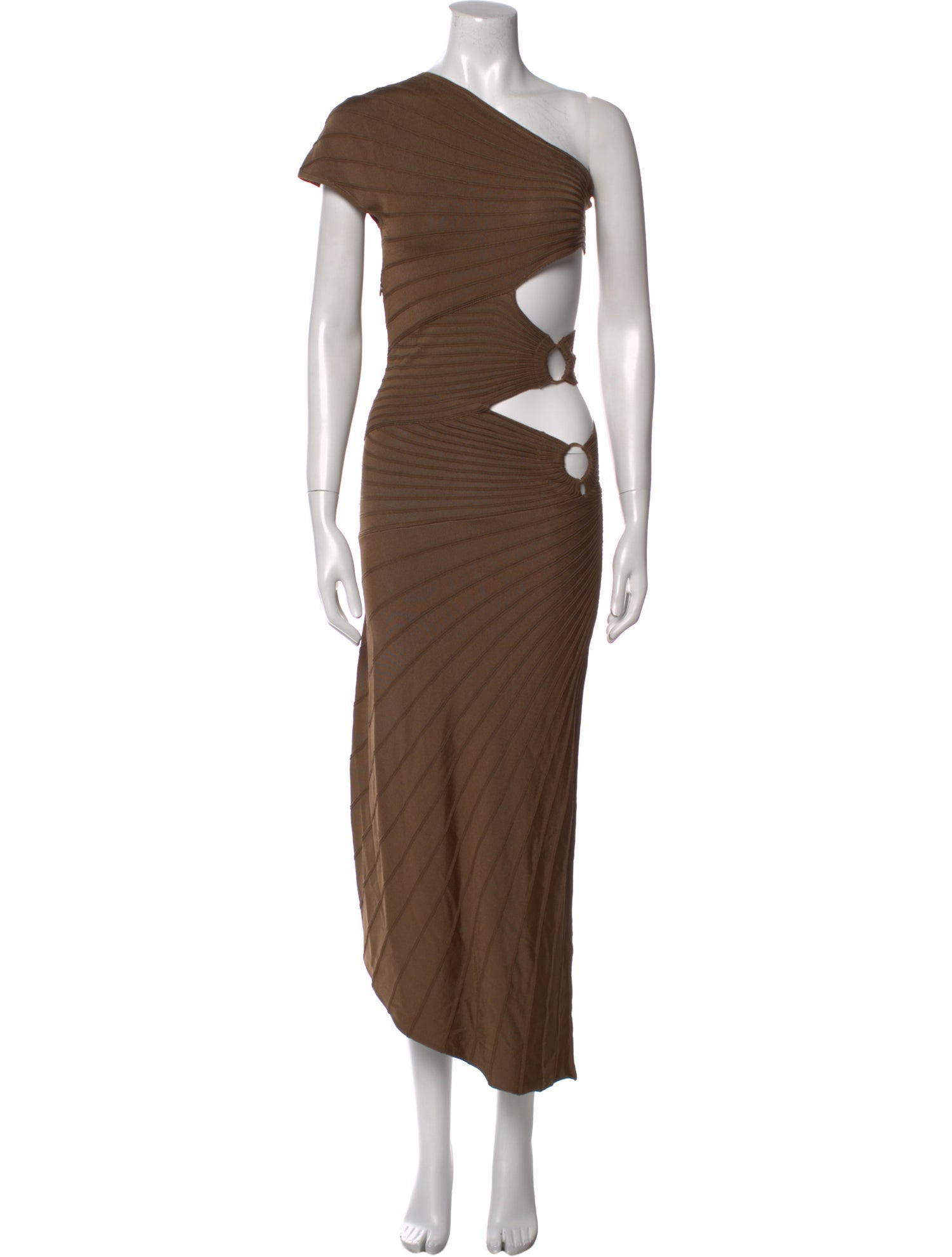 Cult Gaia One-Shoulder Long Dress