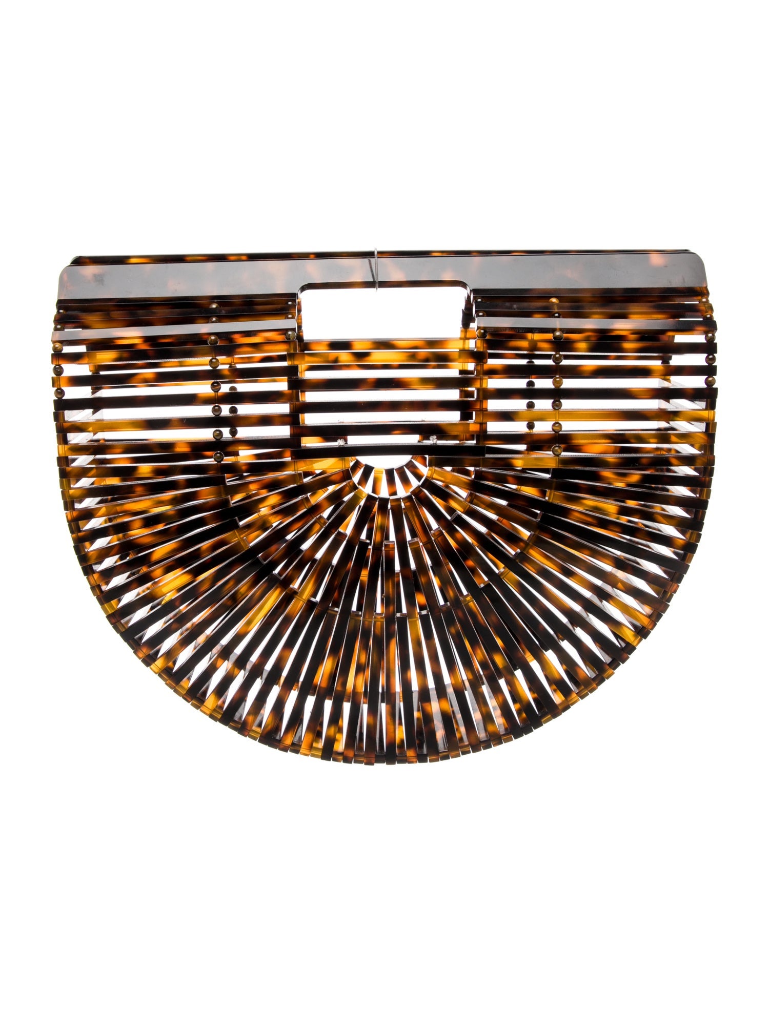 Cult Gaia Acrylic Top Handle Bag