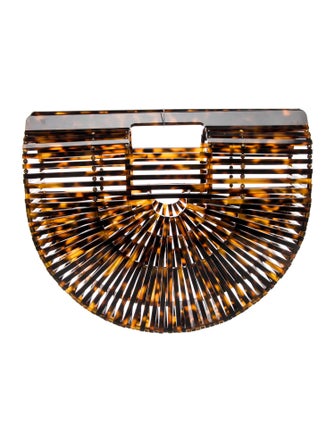 Cult Gaia Acrylic Top Handle Bag