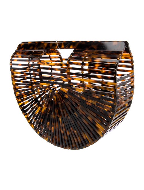 Cult Gaia Acrylic Top Handle Bag