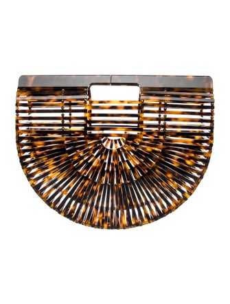 Cult Gaia Acrylic Top Handle Bag