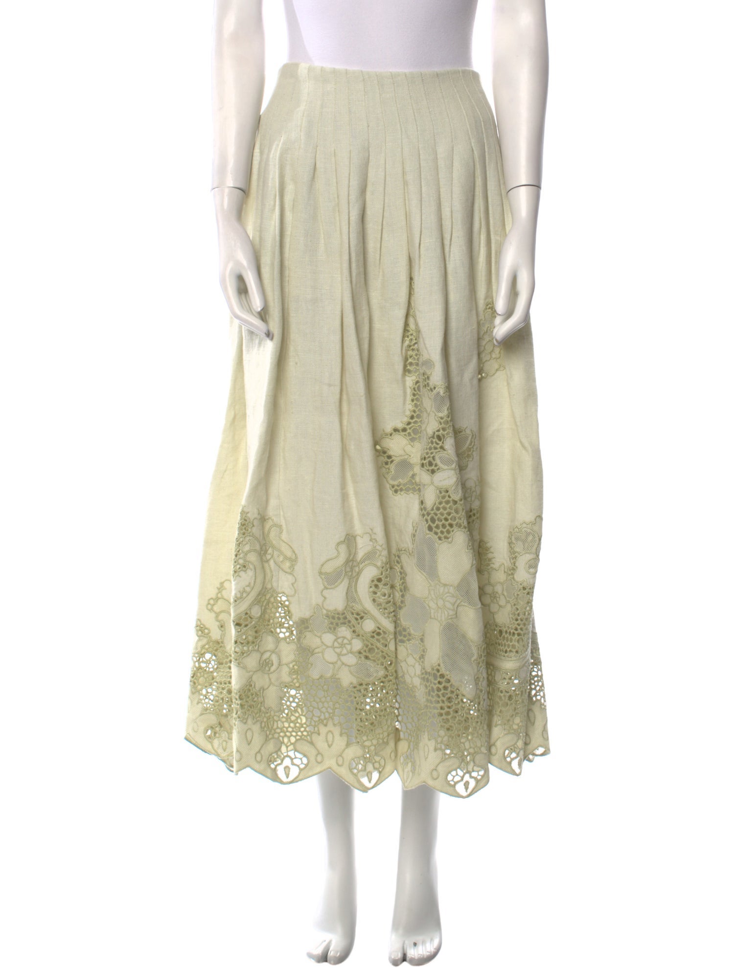 Cult Gaia Patterned Long Skirt