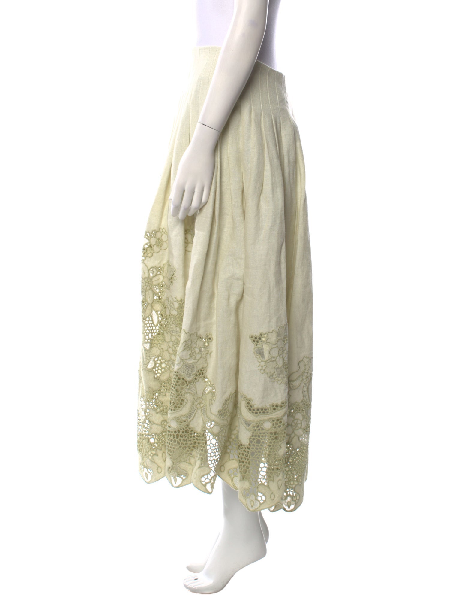 Cult Gaia Patterned Long Skirt