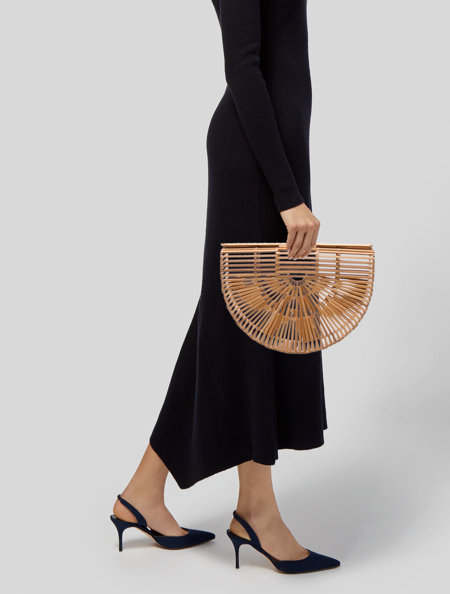 Cult Gaia Bamboo Top Handle Bag