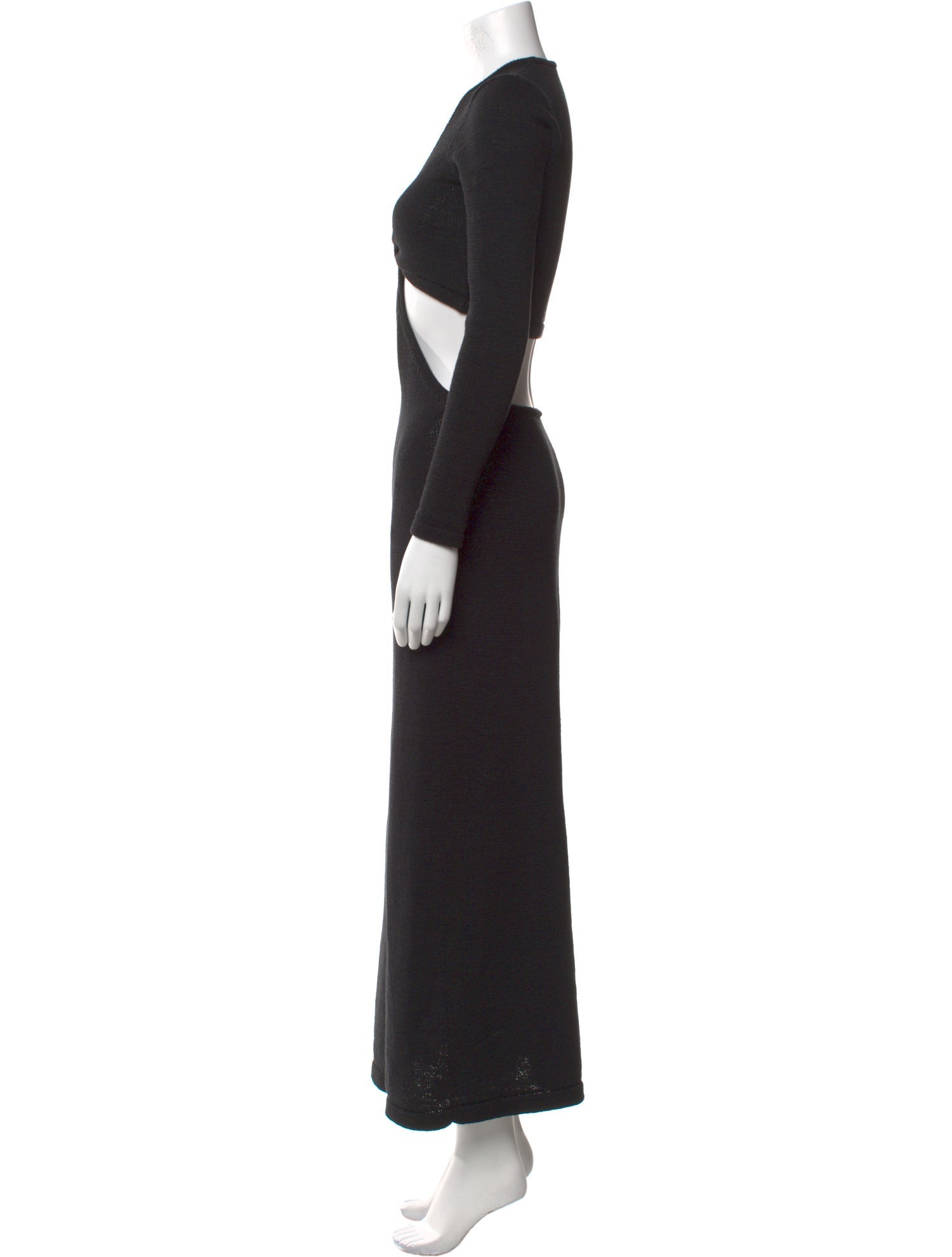 Cult Gaia V-Neck Long Dress