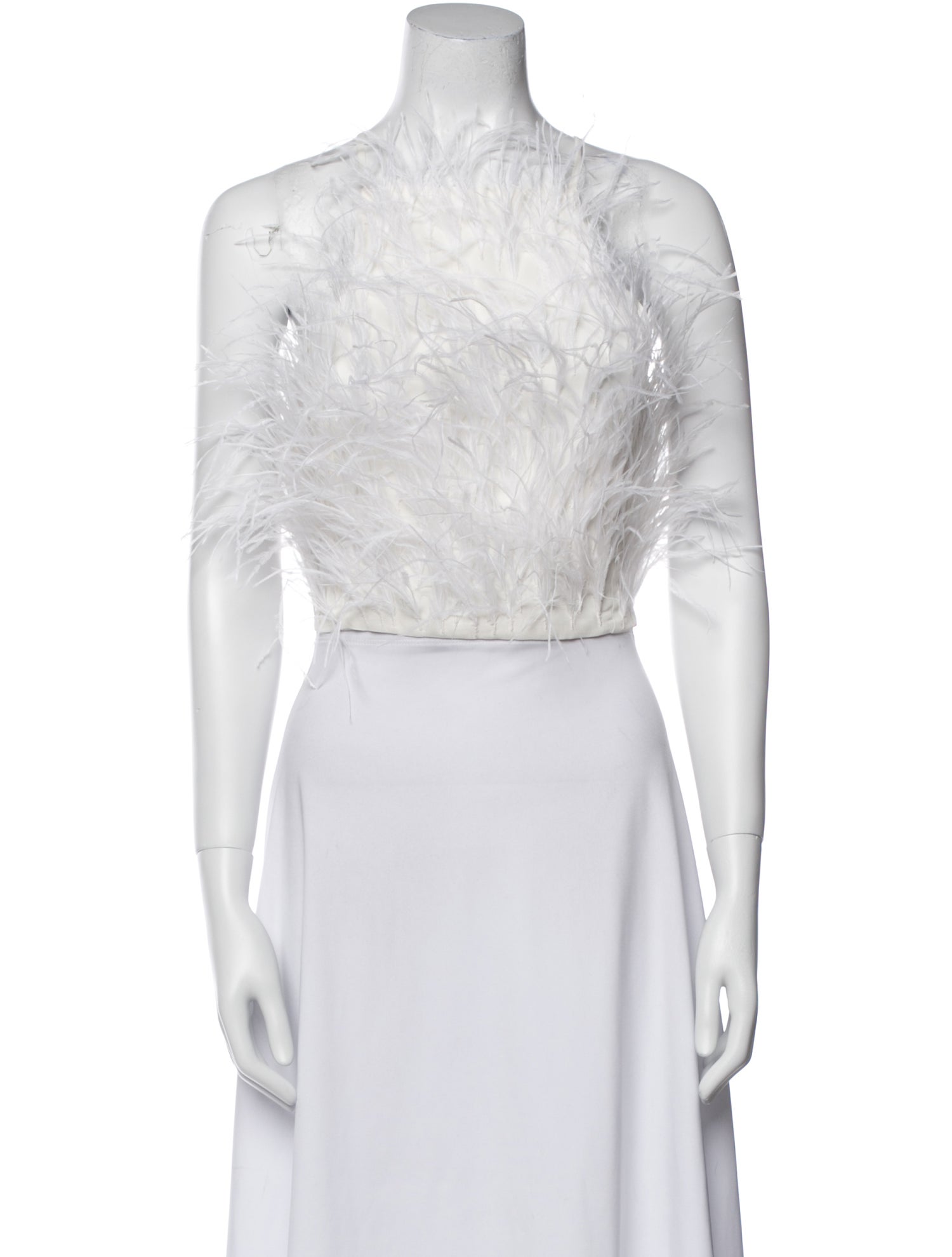 Cult Gaia Strapless Crop Top