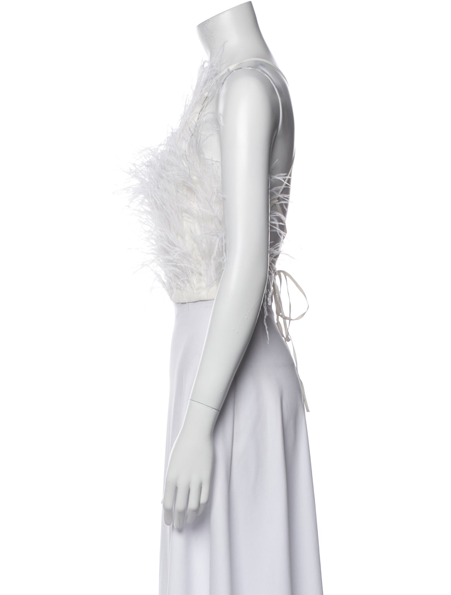 Cult Gaia Strapless Crop Top