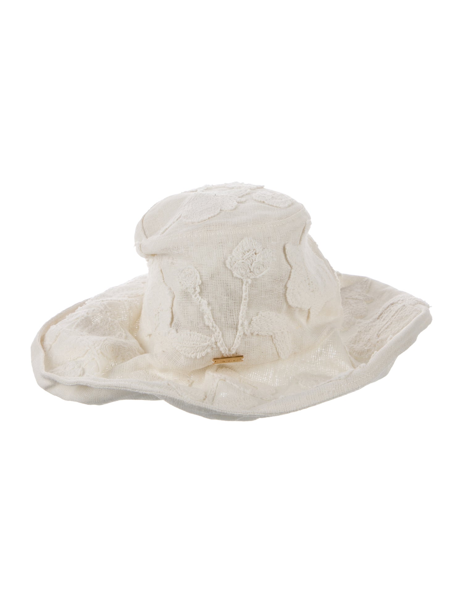 Cult Gaia Fabric Fedora Hat