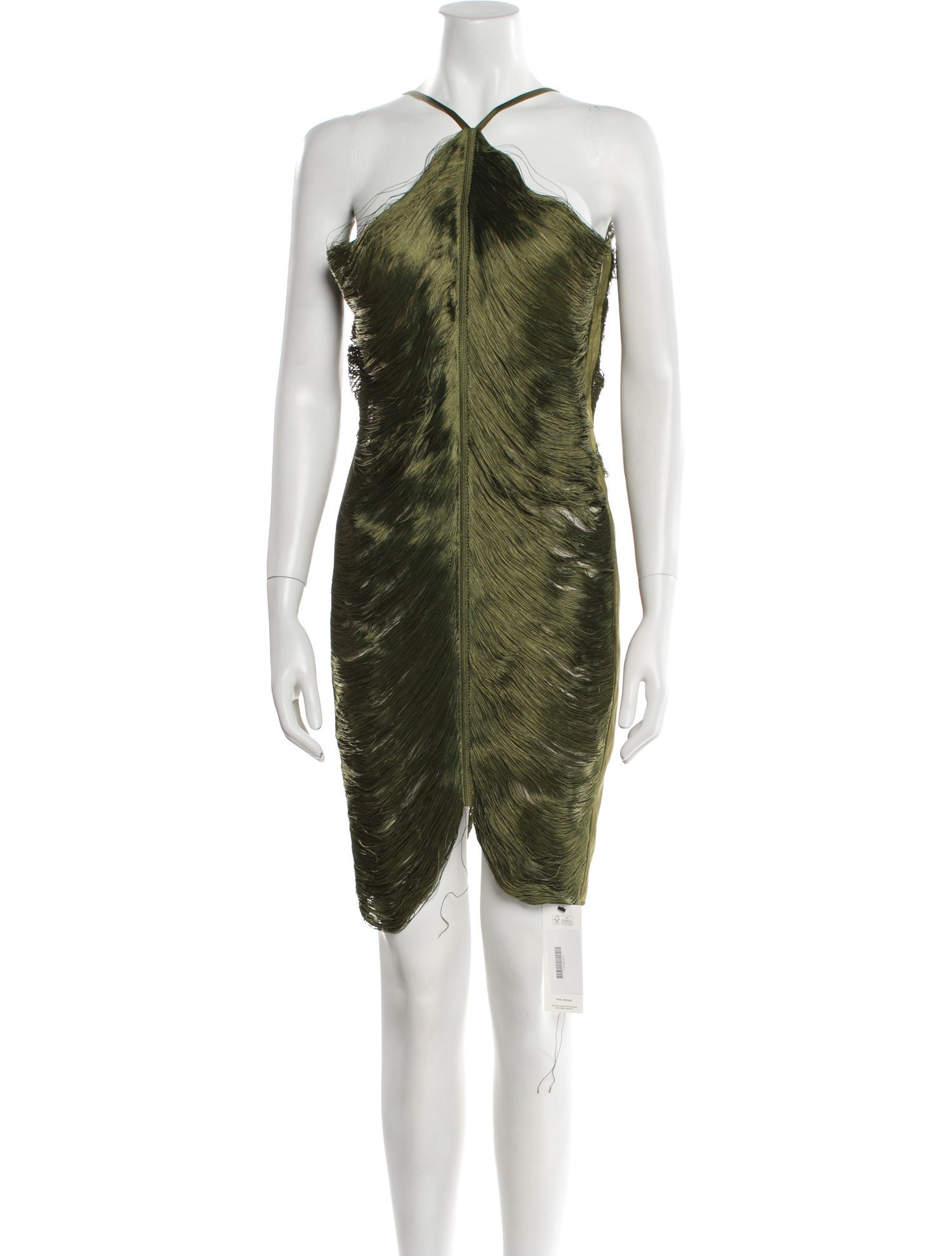 Cult Gaia Halterneck Mini Dress