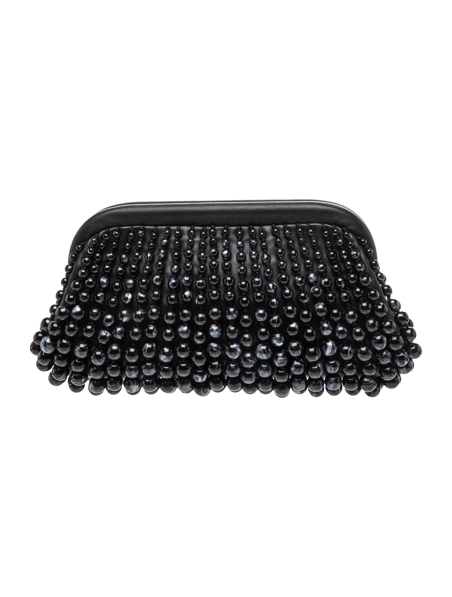 Cult Gaia Leather Clutch