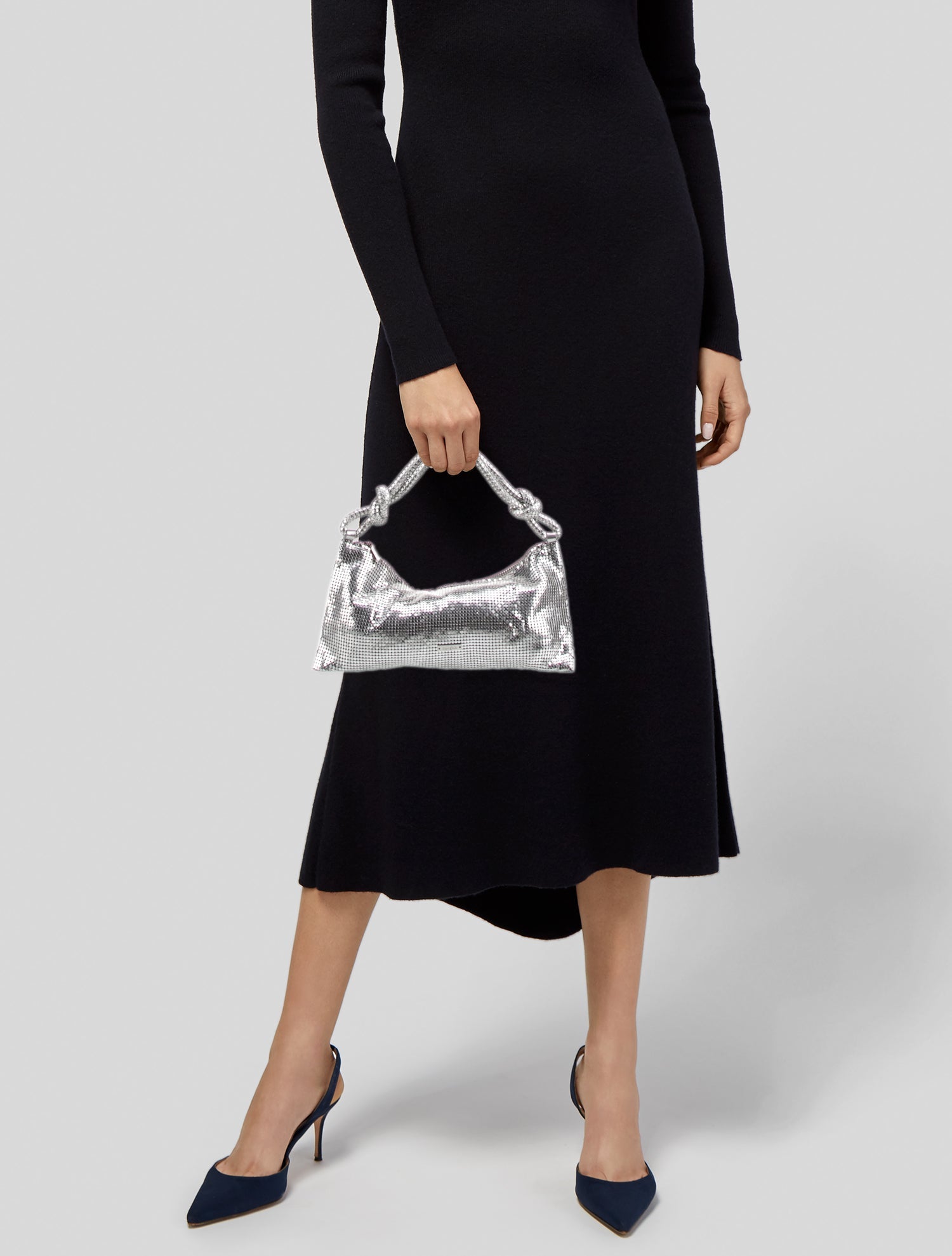 Cult Gaia Metal Top Handle Bag