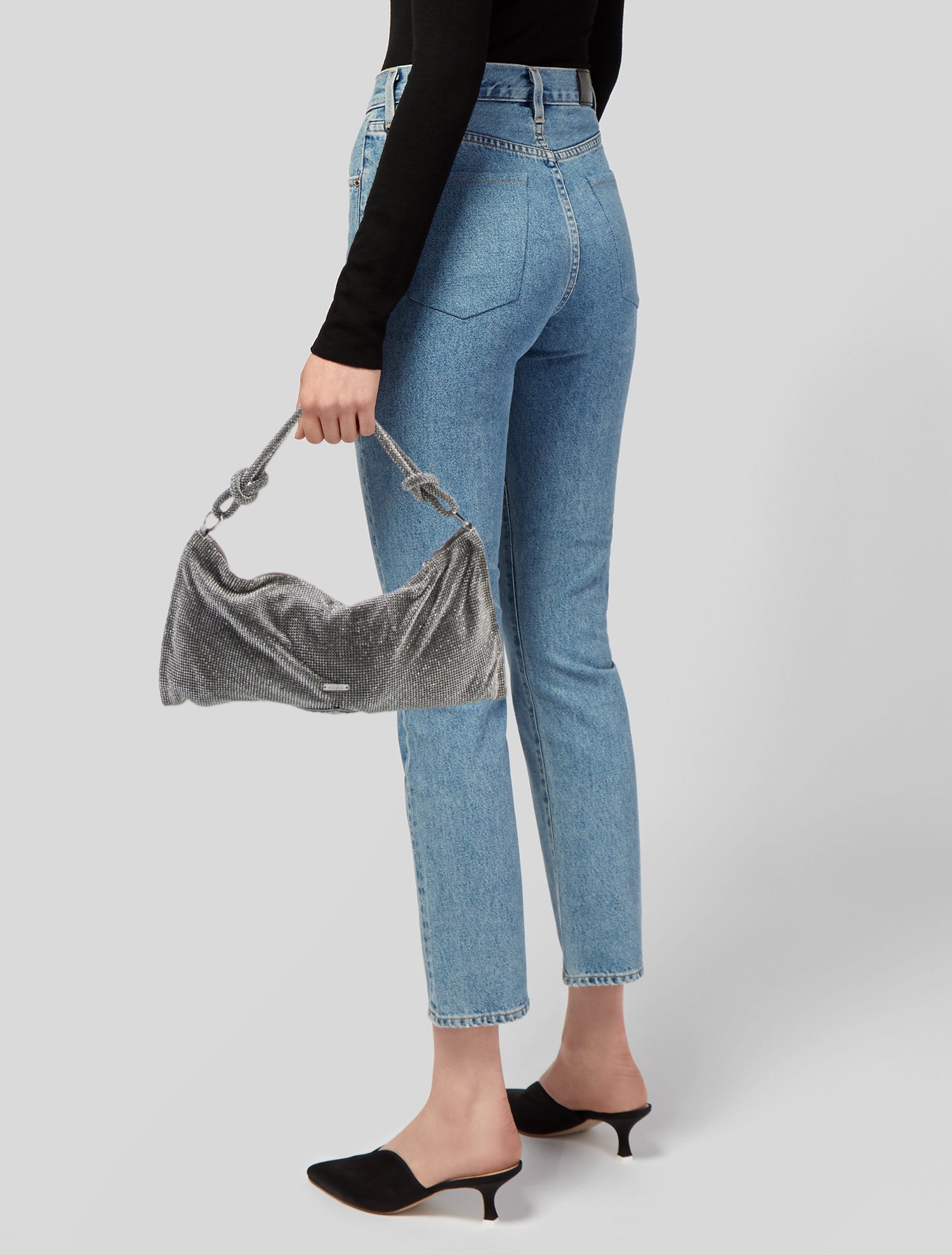 Cult Gaia Crystal Top Handle Bag