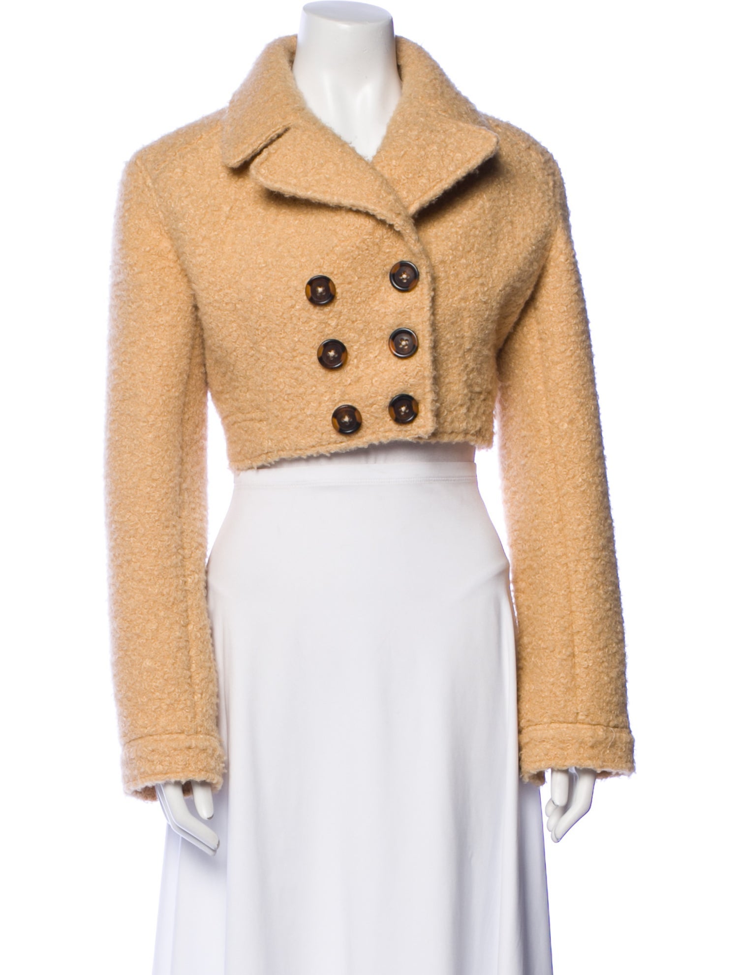 Cult Gaia Faux Shearling Bolero